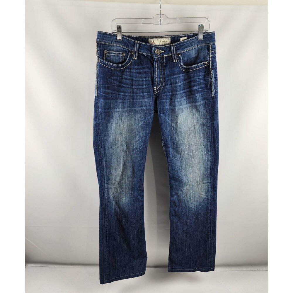 BKE Jeans Womens 31R Blue Payton Bootcut Dark Wash Denim 31x29